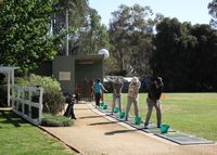 Practice driving range